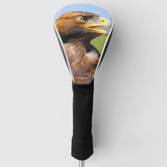 Couvre-club De Golf Un aigle est garanti avec ce conducteur (Devant)