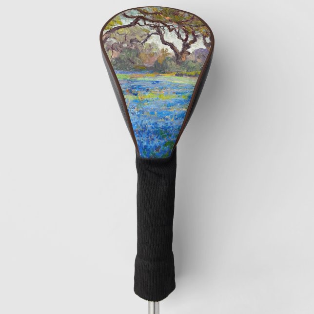 Couvre-club De Golf Un champ de bleus à Alamo Heights, 1919 (Devant)