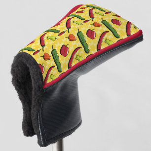 Couvre-club De Golf Un monde de chili Peppers Putter Cover