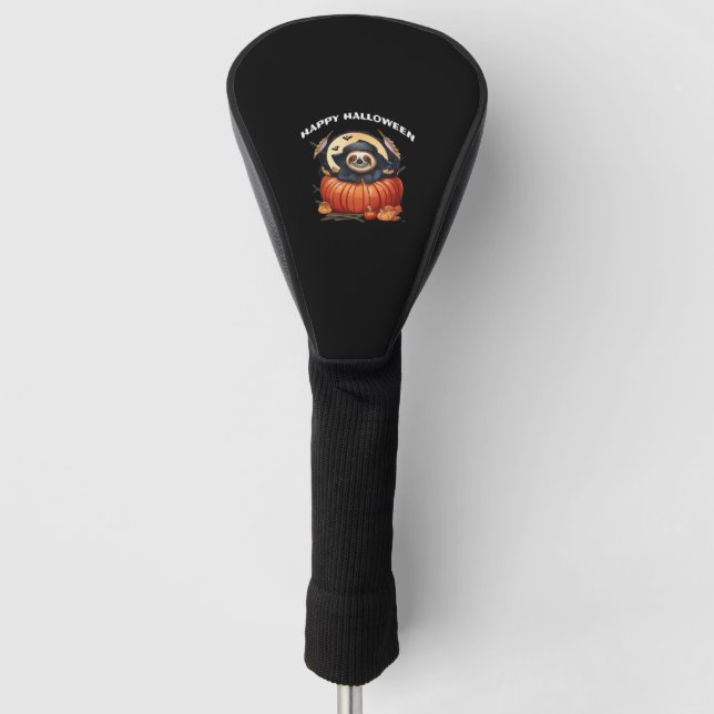 Couvre-club De Golf Une paresse amusante célébrant Halloween Essential (Devant)