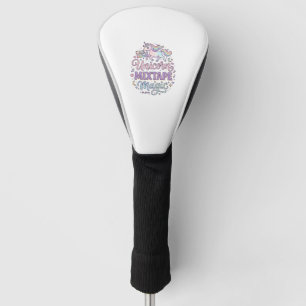 Couvre-club De Golf Unicorn Mixtape Magie Autocollant et T-shirt Adora