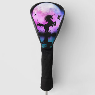 Couvre-club De Golf Unicorne avec peu de fée