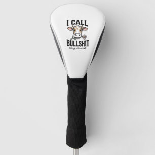 Couvre-club De Golf Vache drôle que j'appelle Design de T-shirt vintag