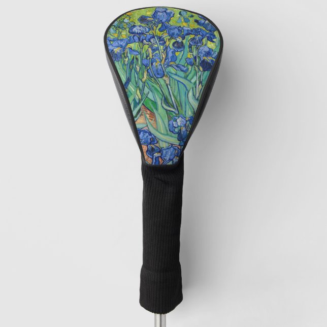 Couvre-club De Golf Vincent Van Gogh - Irises (Devant)