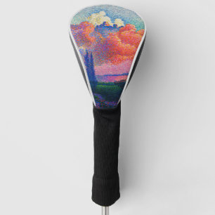 Couvre-club De Golf Vintage Le nuage rose (1896)