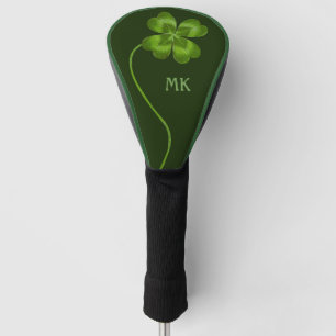Couvre-club De Golf Vintage personnalisé quatre feuilles Shamrock de l