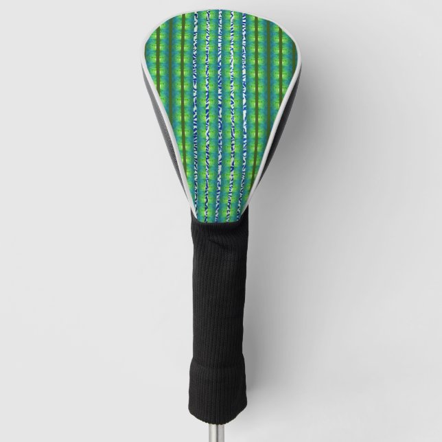 Couvre-club De Golf Voies Abstraites (Devant)
