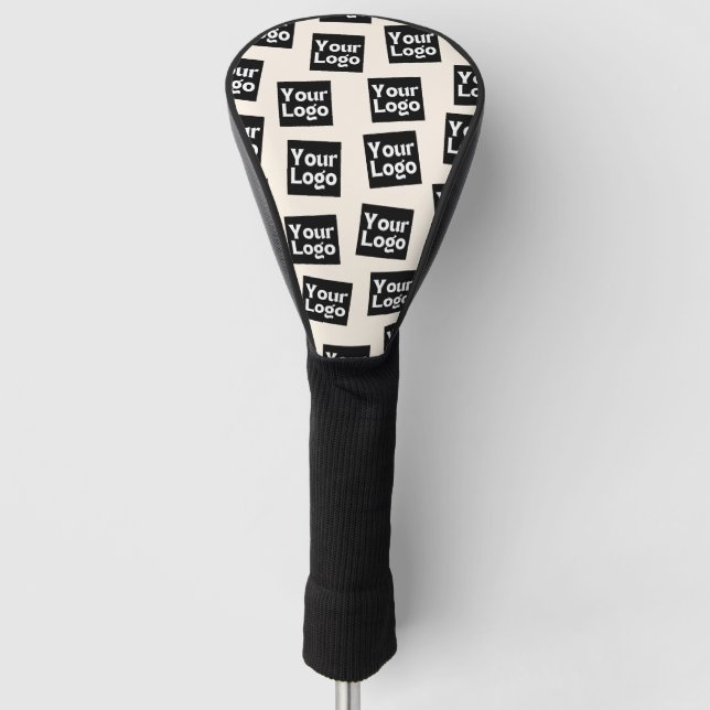 Couvre-club De Golf Votre logo/autre image téléchargée | Placement alé (Devant)