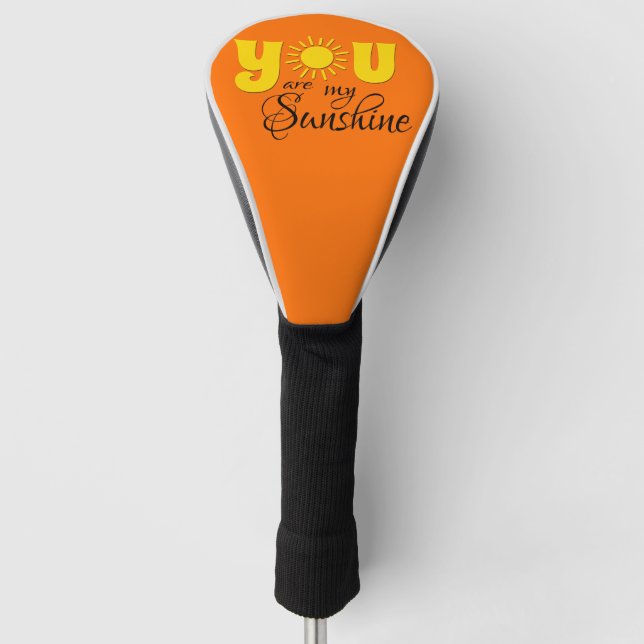 Couvre-club De Golf Vous êtes mon soleil (Devant)