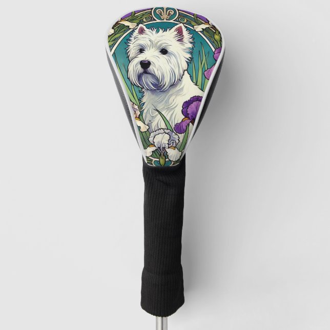 Couvre-club De Golf West Highland Terrier Westie (Devant)