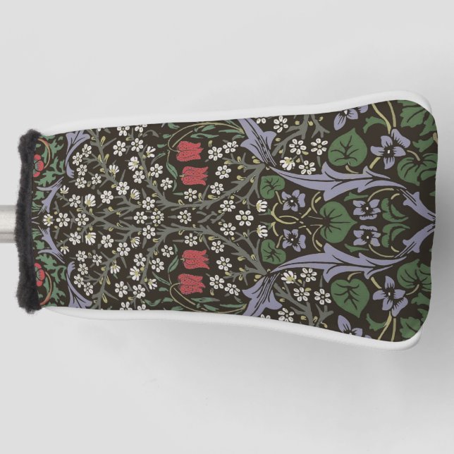 Couvre-club De Golf William Morris Blackthorn Tapestry Floral (Devant)