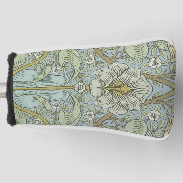 Couvre-club De Golf William Morris Spring Thicket : Floral antique (Devant)