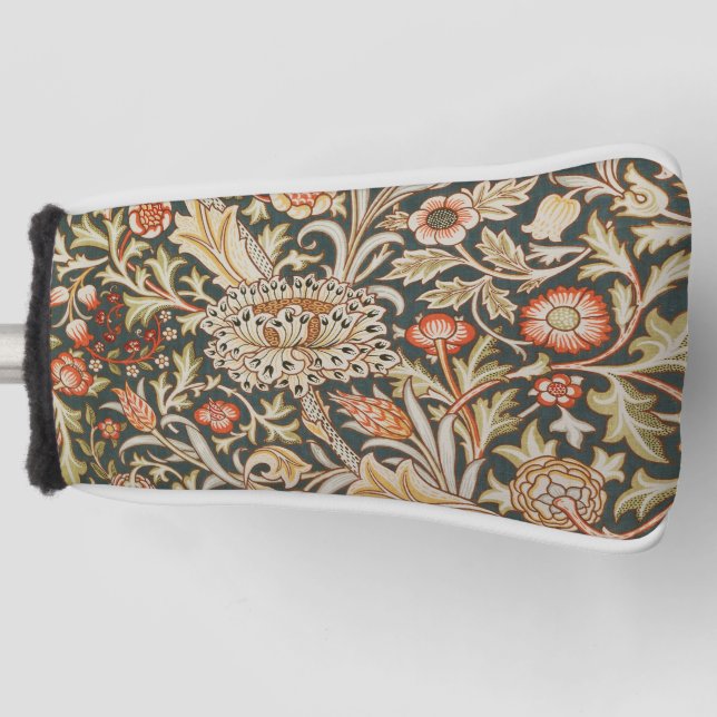 Couvre-club De Golf William Morris Trent Garden Flower Classic Botanic (Devant)