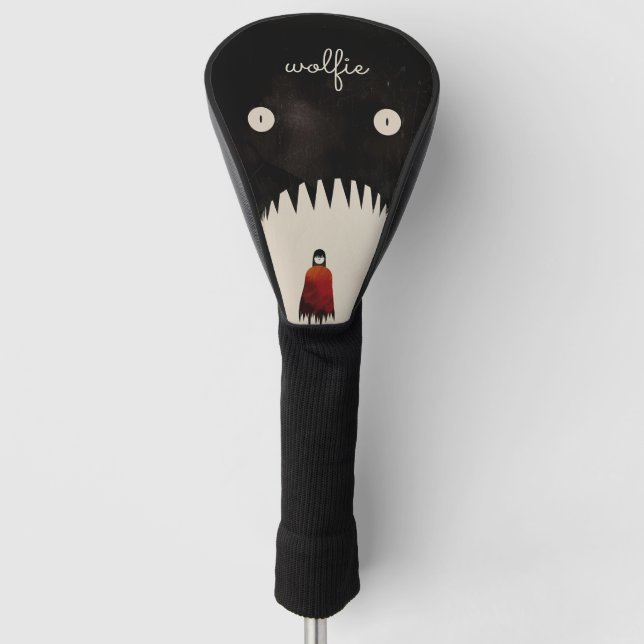 Couvre-club De Golf Wolf et le petit chaperon rouge (Devant)