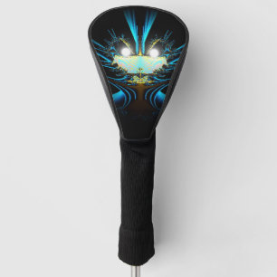 Couvre-club De Golf Yeux lumineux bleu brillant Créature