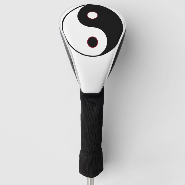 Couvre-club De Golf Yin Yang (Devant)