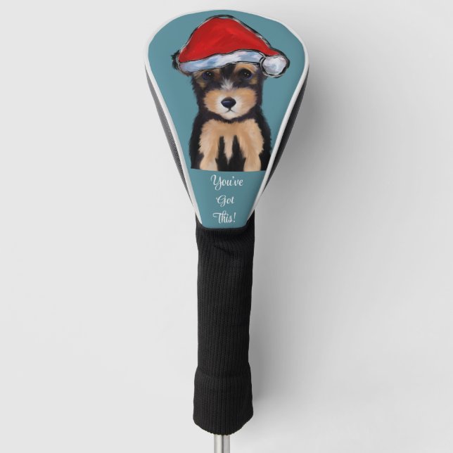 Couvre-club De Golf Yorkie Poo (Devant)