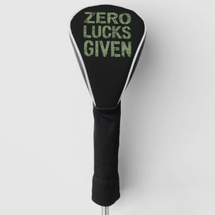 Couvre-club De Golf Zéro chance donnée St Paddy's Day Hilarant Saint-P