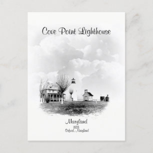 Cove Point Lighthouse-  Maryland Postcard