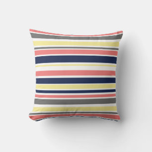 Cove Stripes Throw Pillow