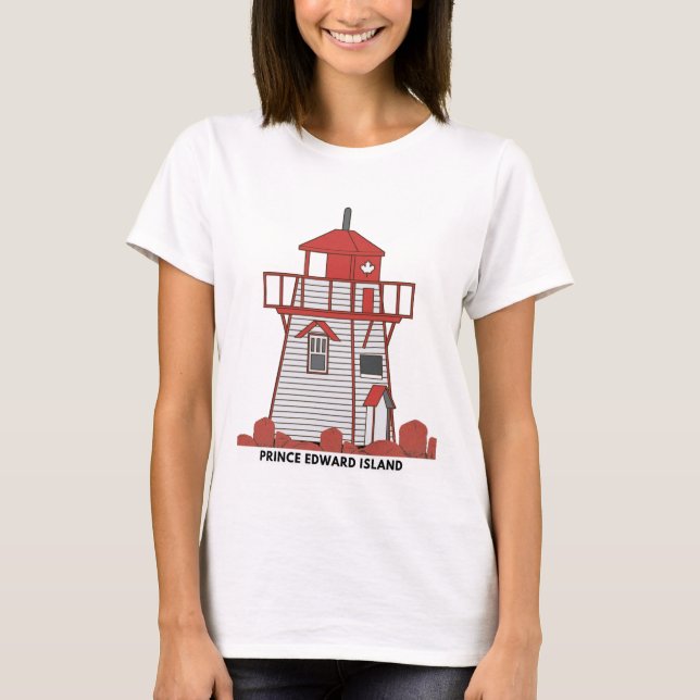 Covehead Lighthouse PEI T-Shirt (Front)