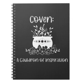 Coven a cauldron of inspiration notebook