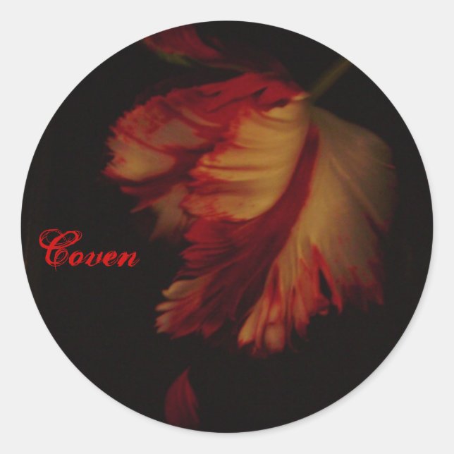Coven Classic Round Sticker (Front)