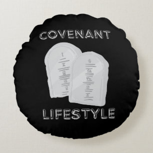 Covenant Lifestyle By Choice Round Pillow