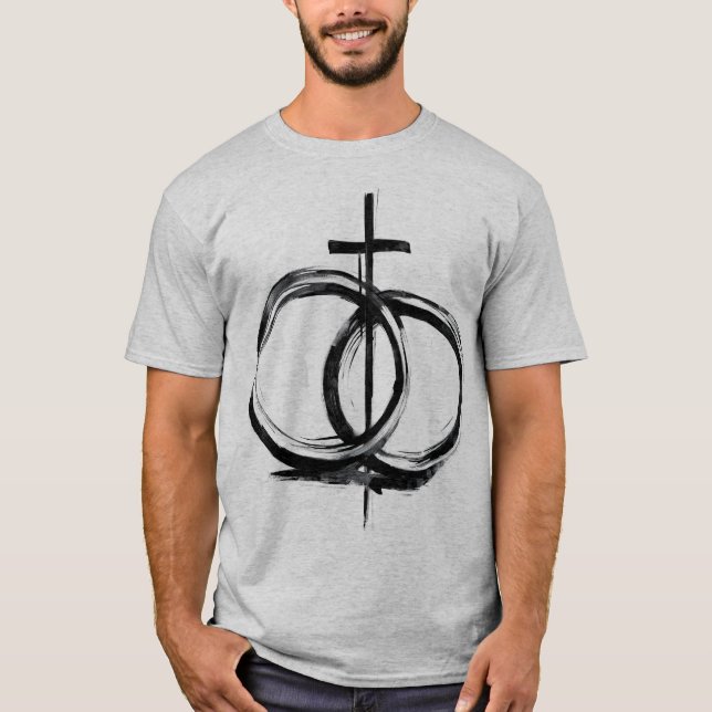 Covenant Tee – Rings, Cross, Forever (Front)