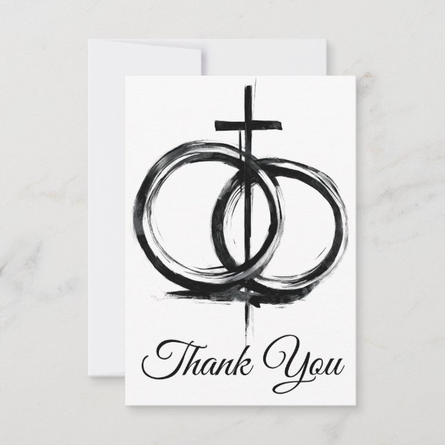 Covenant Tee – Rings, Cross, Forever Thank You (Front)