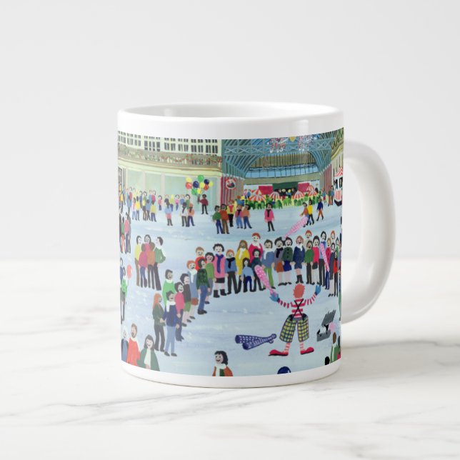 Covent Garden London Large Coffee Mug (Front Right)