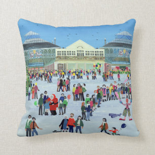 Covent Garden London Throw Pillow