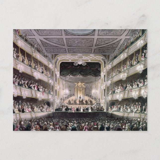 Covent Garden Theatre Postcard (Front)