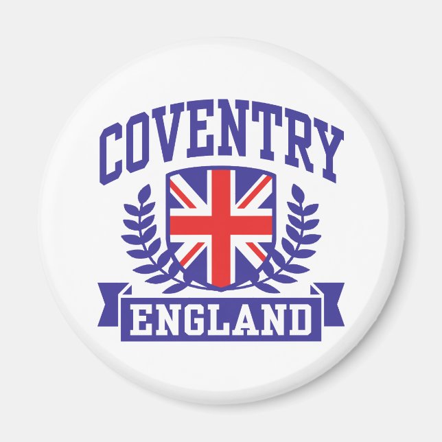 Coventry England Magnet (Front)