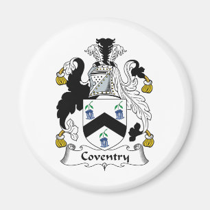 Coventry Family Crest Magnet