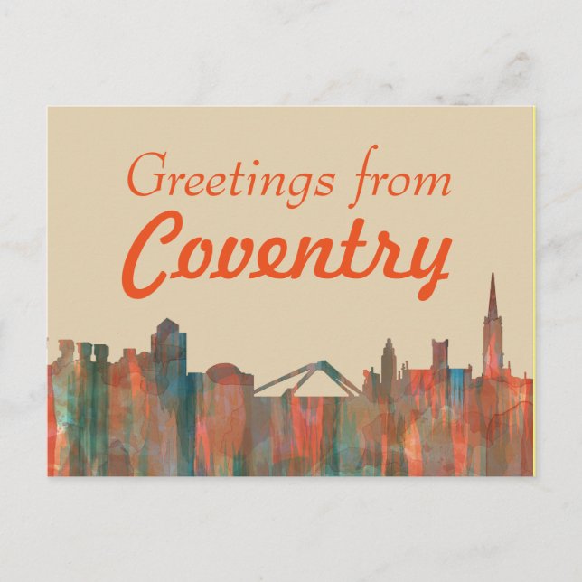 COVENTRY UK SKYLINE - Cartes postales (Devant)