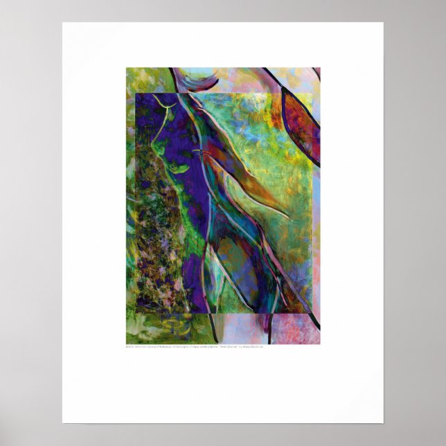 Cover art - Neon Woman - Montreuil Poster (Front)