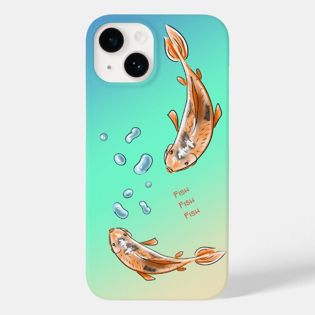 Cover for IPhone - fish (Back)