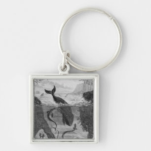Cover Illustration '20,000 Leagues Under the Sea' Keychain