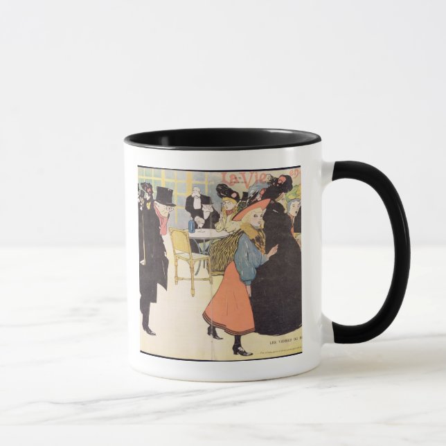 Cover illustration for 'La Vie en Rose', 1903 (col Mug (Right)