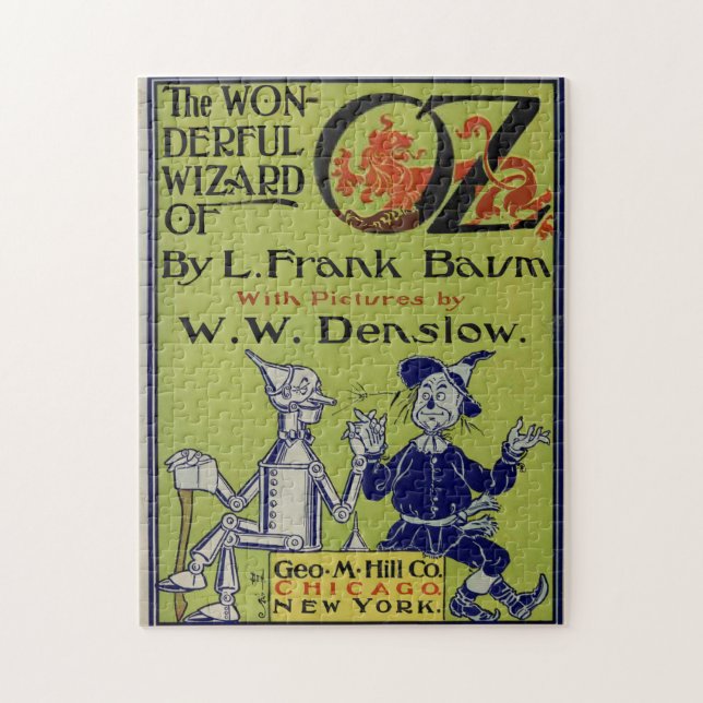 Cover Image - The Wonderful Wizard of Oz Jigsaw Puzzle (Vertical)