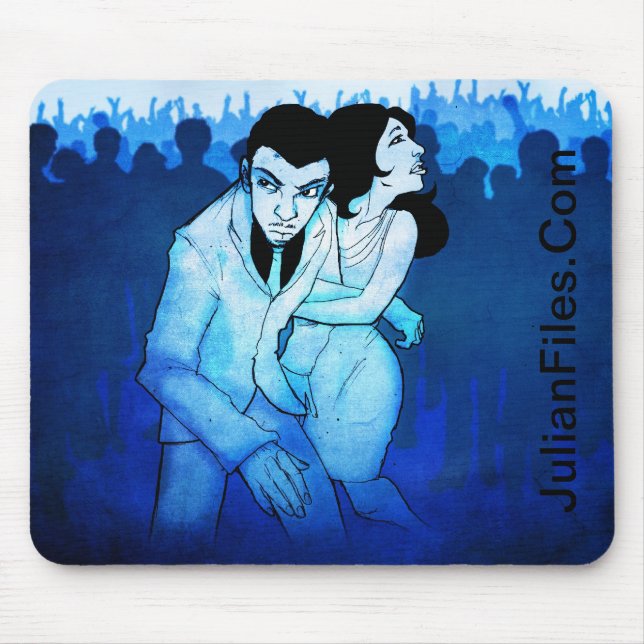 Cover in the Crowd Mouse Pad (Front)