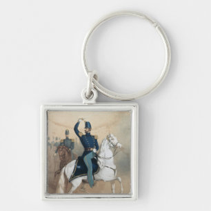 Cover of a music song sheet keychain