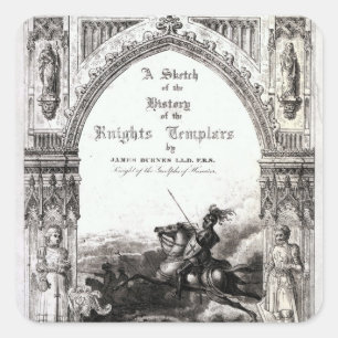 Cover of 'A Sketch of History the Knights Square Sticker