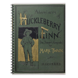 Cover of 'Adventures of Huckleberry Finn' by Mark Notebook
