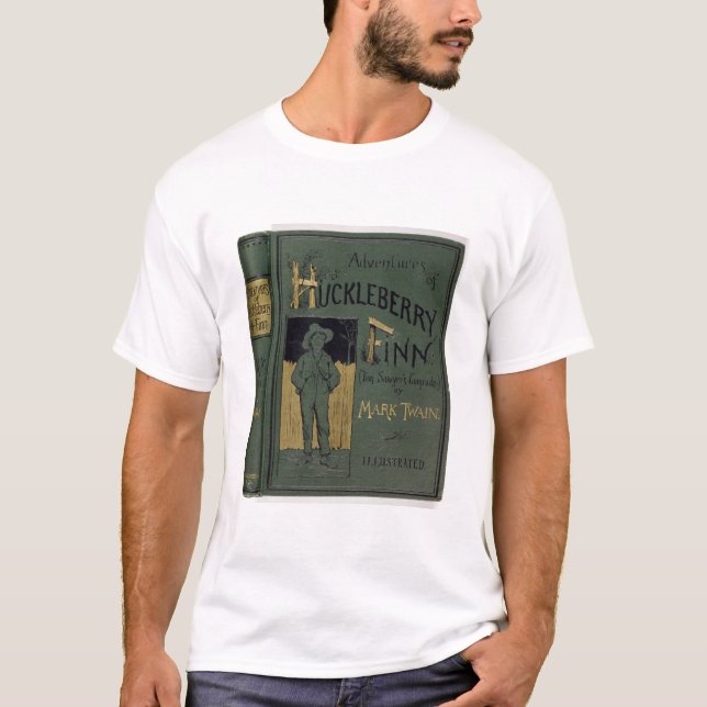 Cover of 'Adventures of Huckleberry Finn' by Mark T-Shirt (Front)