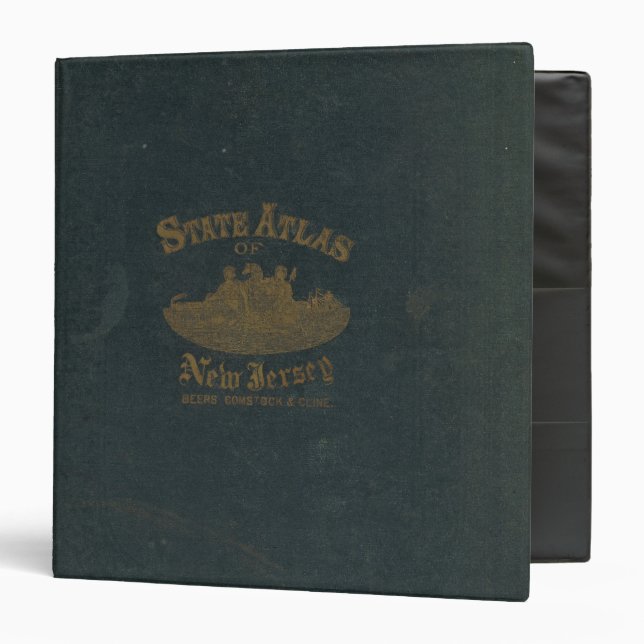 Cover of Atlas New Jersey Binder (Front/Inside)