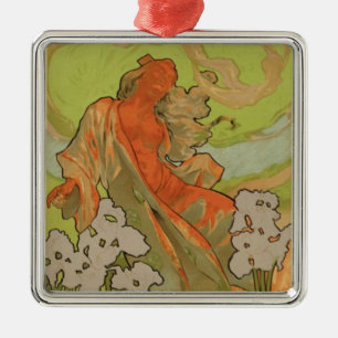 Cover of Score and Libretto of the opera 'Iris', 1 Metal Ornament