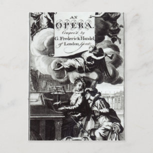 Cover of Sheet Music for Julius Caesar Postcard