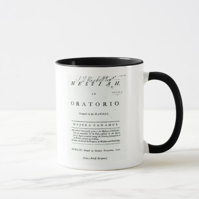 Cover of Sheet Music Mug (Right)